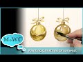 Painting a Gold Christmas Ornament in Watercolor. How to Render Reflective Spheres.