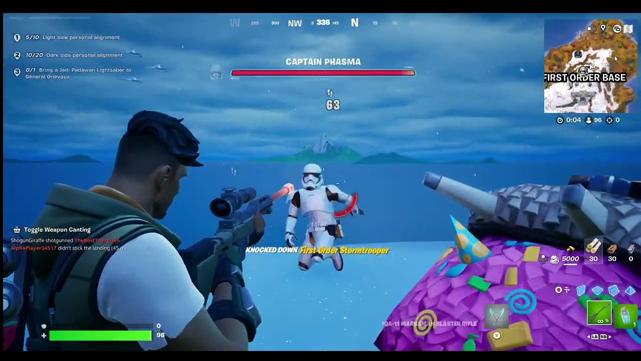 Fortnite;How to get MYTHIC F-11D BLASTER