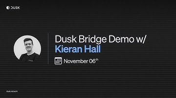 Dusk Bridge Demo w/ Kieran
