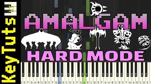 Learn to Play Amalgam from Undertale - Hard Mode