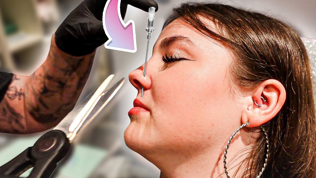 HUILEN DOOR NEUSPIERCING – SWEET 16 PIERCING - BIBI