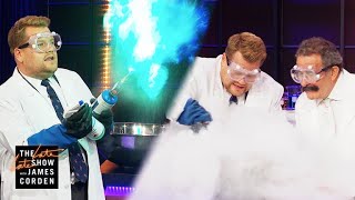 Смотреть Professor Robert Winston Implodes a 55-Gallon Drum онлайн Смотреть Professor Robert Winston Implodes a 55-Gallon Drum онлайн