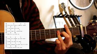 Vignette de la vidéo "The White Buffalo - House of the Rising Sun(Sons of Anarchy)Chords for beginners"