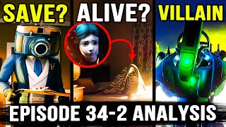 COMMANDER'S DAUGHTER SURVIVE?! Skibidi Toilet Multiverse 34 Analysis | All Secrets \& Easter Eggs