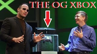 The Rock Launches WORLDS FIRST XBOX back in 2001 with Bill Gates *OGXbox*
