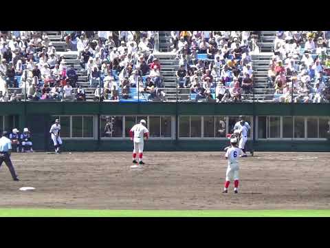 2018年春季近畿大会準決勝・智弁和歌山VS滝川二 7番江端のタイムリー!4回裏