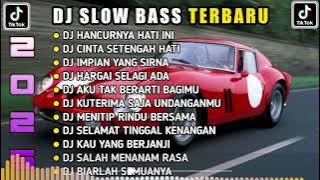 DJ SLOW BASS VIRAL TIKTOK TERBARU 2024 JEDAG JEDUG FULL BASS || DJ HANCURNYA HATI INI