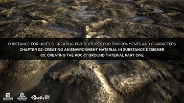 Substance for Unity: Chapter 02-05 Creating the rock ground material part one | Adobe Substance 3D