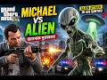 GTA 5 Mein Alien Ka Hamla Aur Michael Ka Revenge 🔥#gtav #gaming #gta #games