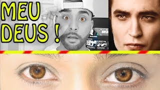 FIQUEI COM OLHOS DO CREPÚSCULO E OLHA ISSO Q LOKO !😱