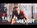 Tabata Bodyweight Workout | Sarah Grace Fitness