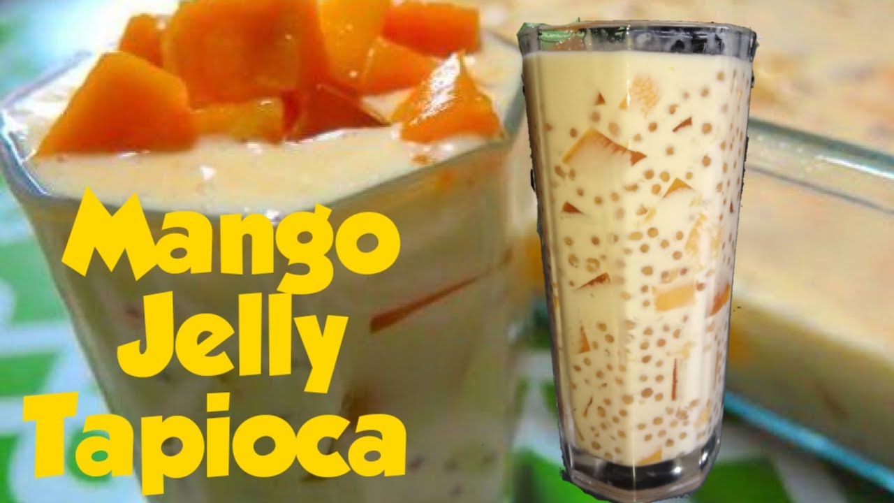 Mango Jelly Tapioca Step by step Tutorial YouTube