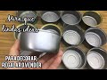 4 Ideas RECICLADAS con latas de atún ♻️/IDEAS PARA VENDER O REGALAR / DIY home decor / Artesanato
