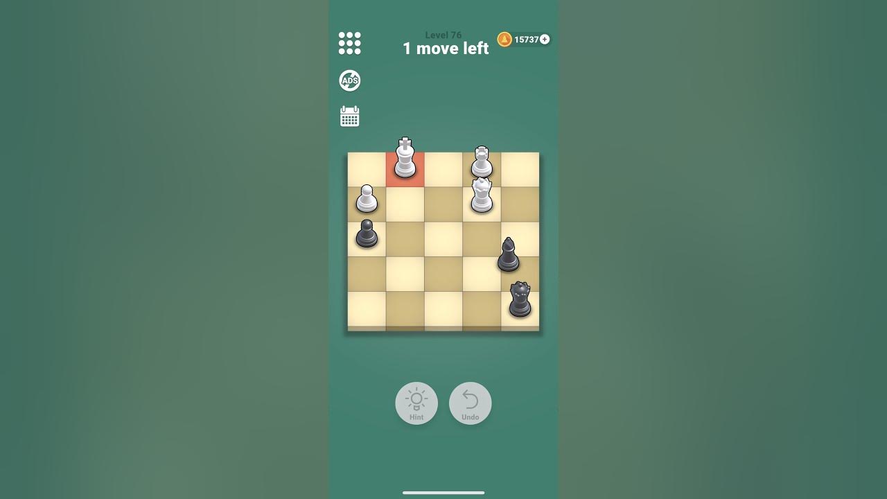Pocket chess level 76 divert key power chess puzzle matein2 