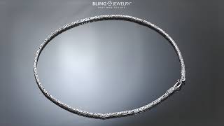 Solid Bali Byzantine Chain Necklace 2 5 MM Necklace Sterling Silver
