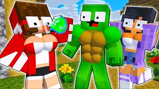 Maizen Sisters : JJ and Mikey Brewing Challenge (Maizen Minecraft Animation)