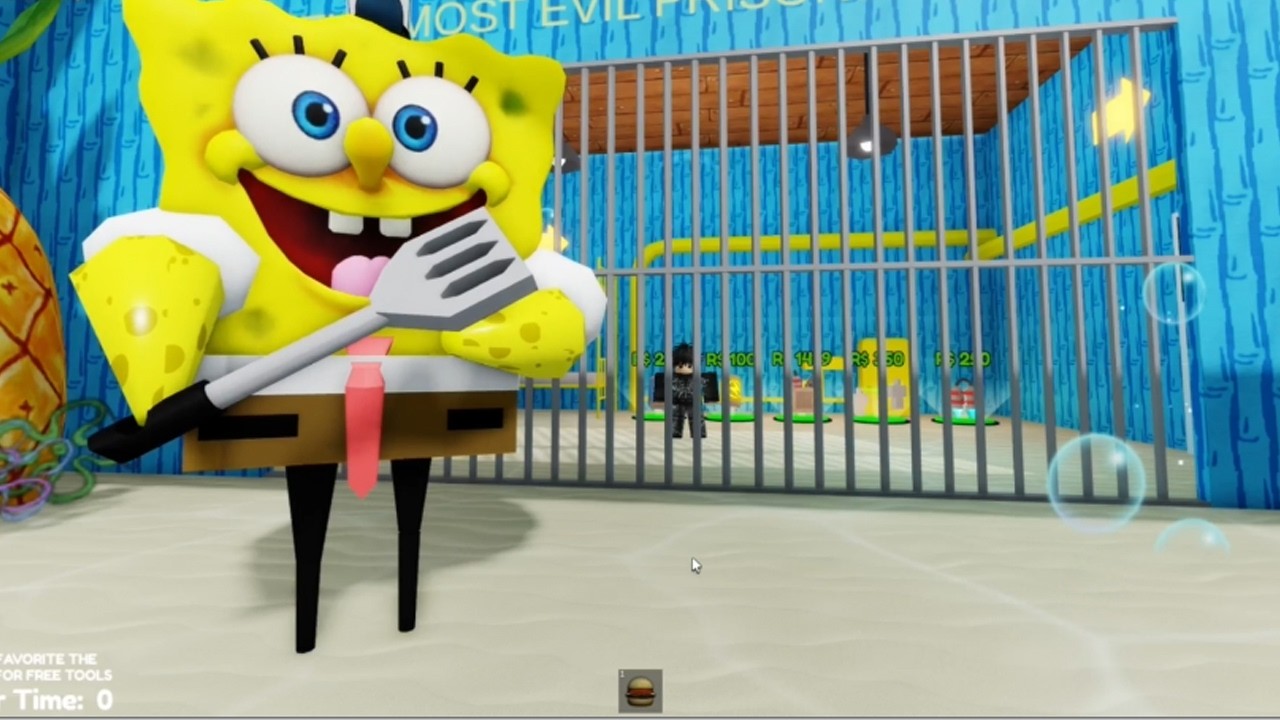 SPONGEBOB'S PRISON ESCAPE! - Roblox