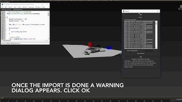 FBXImporter mascript tutorial