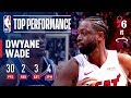 Dwyane Wade Puts On A Show In Final Home Game | April 9, 2019