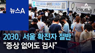 백신 없는 2030, 서울 확진자 절반…“증상 없어도 …