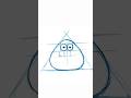 Como Desenhar o POU ( MUITO FÁCIL) #shorts