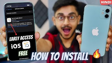 iOS 15 Public Beta Hear: How to Install iOS 15 Public Beta 2 🔥 (Hindi)