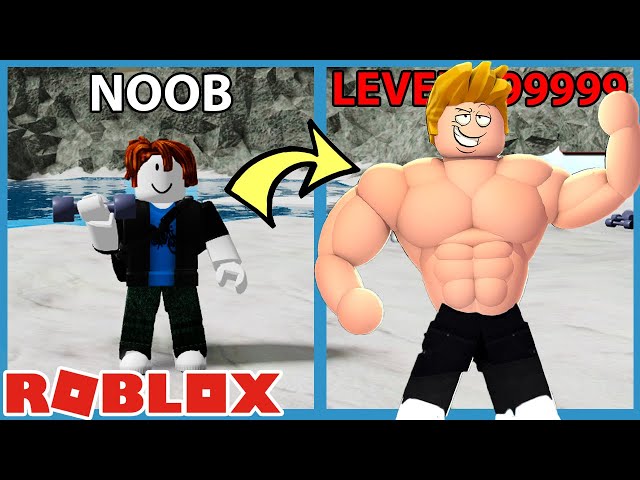 UNLOCKING MAX LEVEL MUSCLE BODY in Roblox! 
