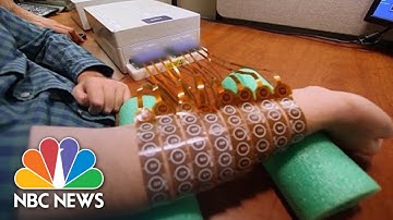Man Uses Own Brainwaves To Retrain Paralyzed Hand | NBC News