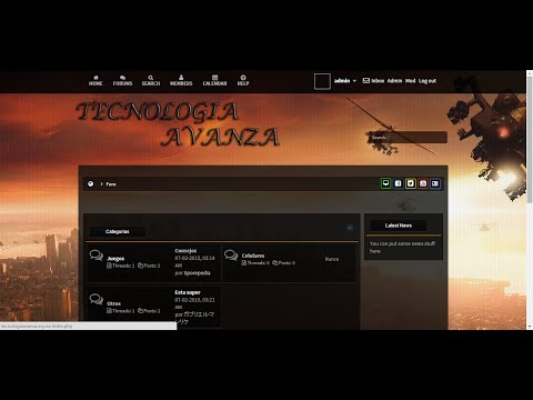 Video: Cómo Configurar Un Foro