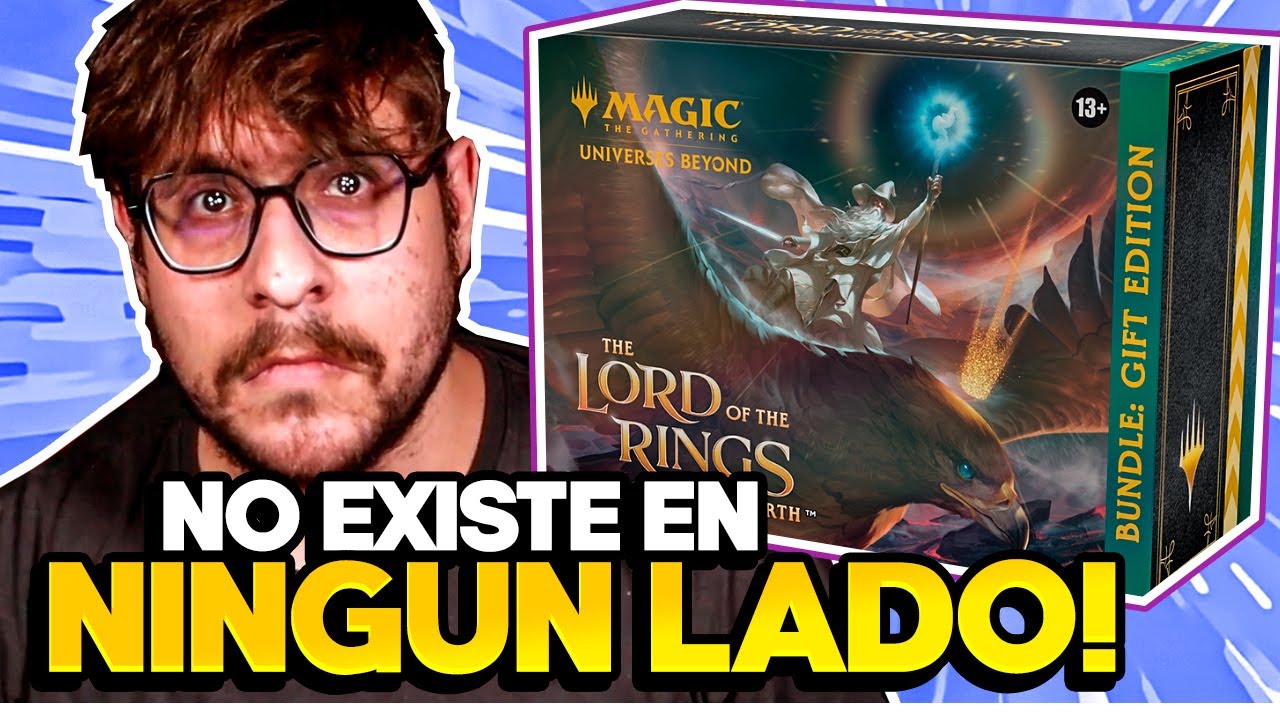 LAS GIFT BUNDLE DE LORD OF THE RINGS NO EXISTEN (ni las tiendas