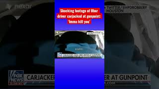 Carjackers threaten Houston Uber driver #shorts