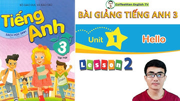 Học trực tuyến Tieng Anh 3 Unit 1 Lesson 2  Hello (Tổng chủ biên Hoàng Văn Vân)