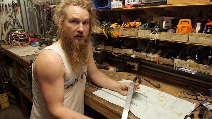 Wire Hose Clamp Tool DIY from tent pegs