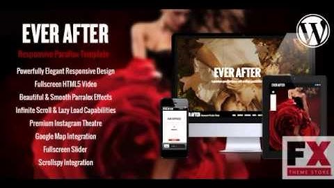 Preview Ever After - OnePage Parallax WordPress Theme TFores