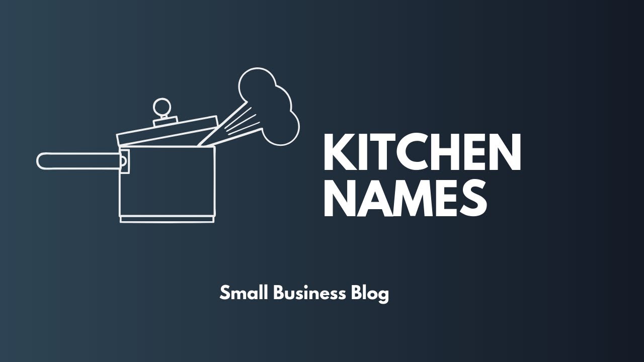 Best Kitchen Names - YouTube