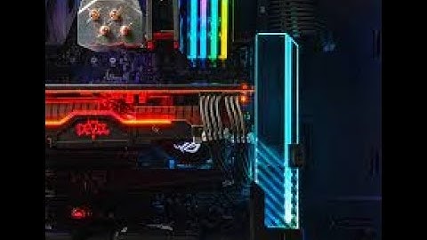 Cooler Master ARGB GPU Support Bracket Unboxing and Installation