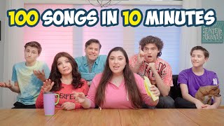 100 songs in 10 minutes!?