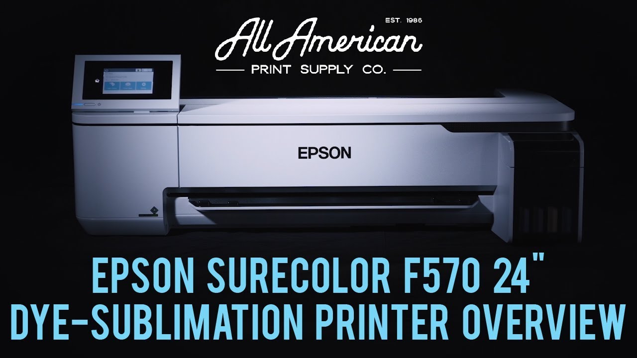 Epson SureColor F570PE Pro 24″ Dye Sublimation Transfer Printer