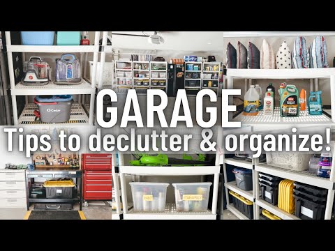 How to Declutter a Garage for the Ultimate Garage Organization - Hana's  Happy Home