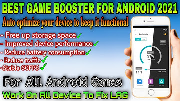Best Game Booster For Android 2021 | Increase Fps | Working All Device | Fix Lag Any Android Games