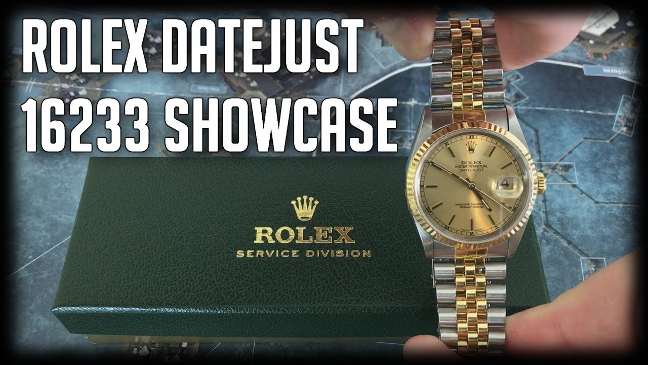 Rolex datejust 16233