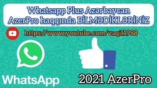 Whatsapp Plus bilmədiyiniz funksiyalar tam izahlı (2021)