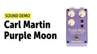 Carl Martin - Purple Moon - Sound Demo (no talking) Resimi