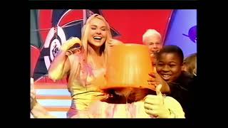 Zoe Salmon & Gethin Jones Gunged In Bath On Blue Peter