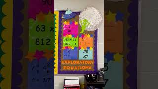 Space Bulletin Board Inspiration l Easy Bulletin Board Ideas l Space Themed Classroom l Astrobrights