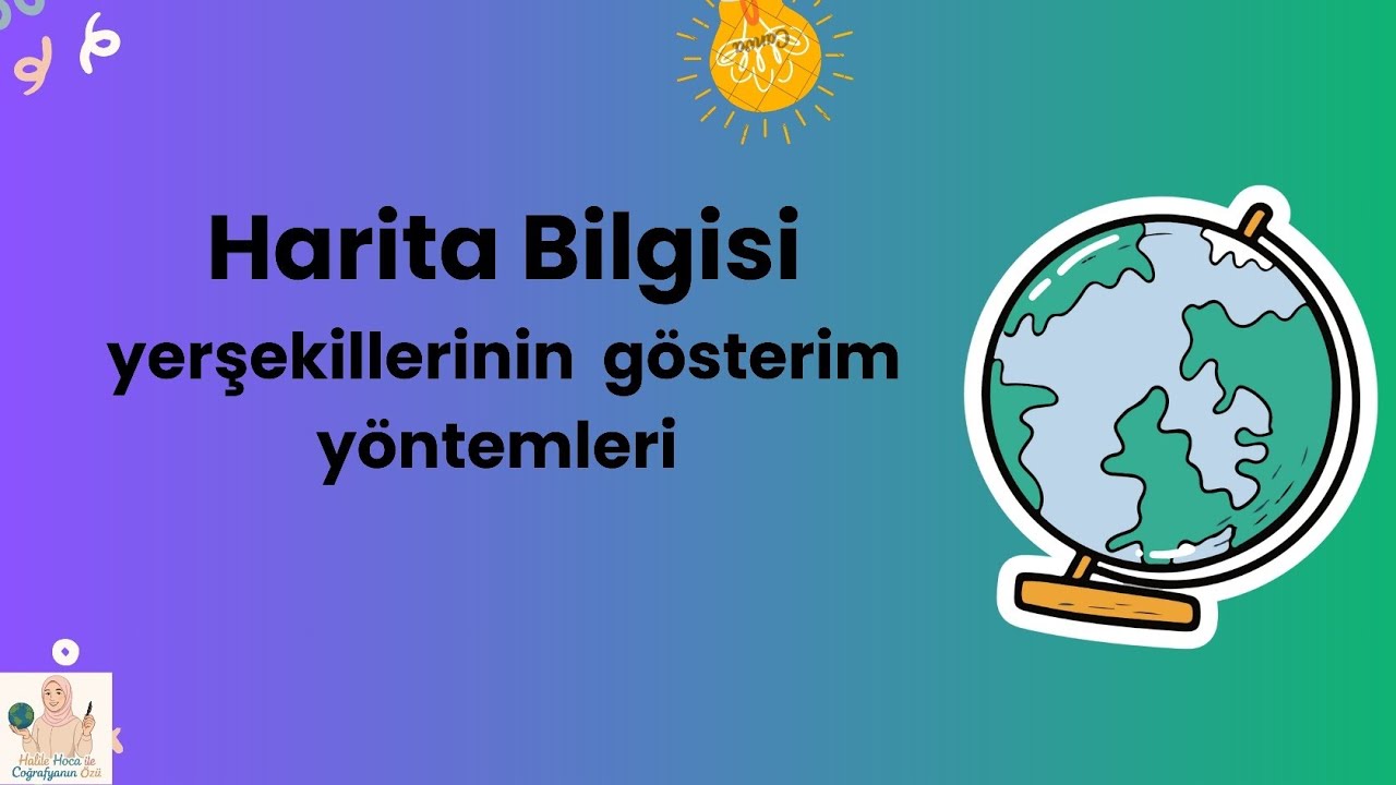Harita Bilgisi | Yer Şekillerinin Gösterim Yöntemleri(Eşyükselti,Renklendirme,Kabartma)|TYTCoğrafya