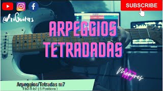 Arpeggio/Tetrada m7 (5 Positions)