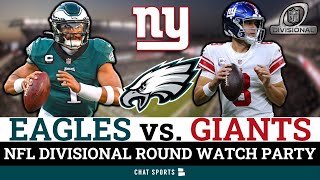 EAGLES WIN! Eagles vs. Giants Live Instant Reaction | Jalen Hurts & Eagles CRUSH Giants & ADVANCE