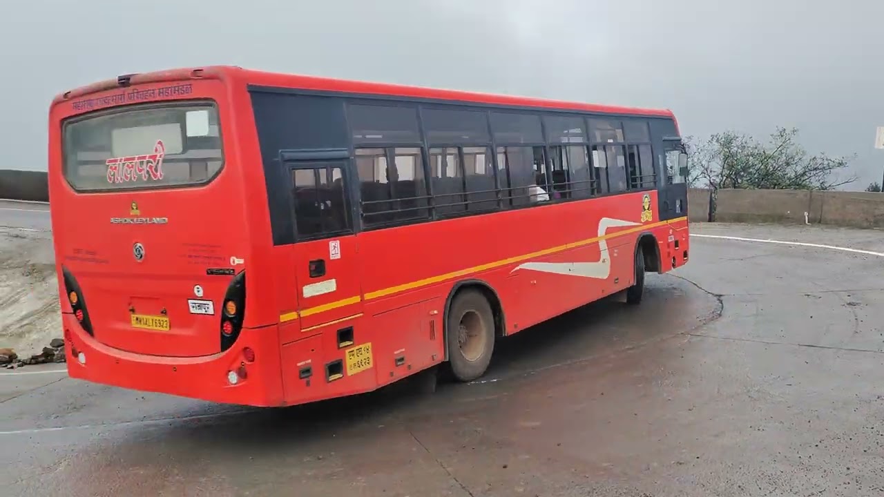 Karul Ghat - Two ST Buses Chasing Each Other 🚃🚃