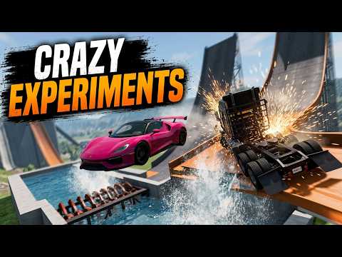 What Happens When Different Cars Face Crazy Experiments? 🚗💥 | BeamNG.drive